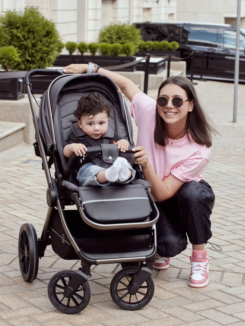 КОЛЯСКА 2 В 1 RANT FALCON GRAPHITE