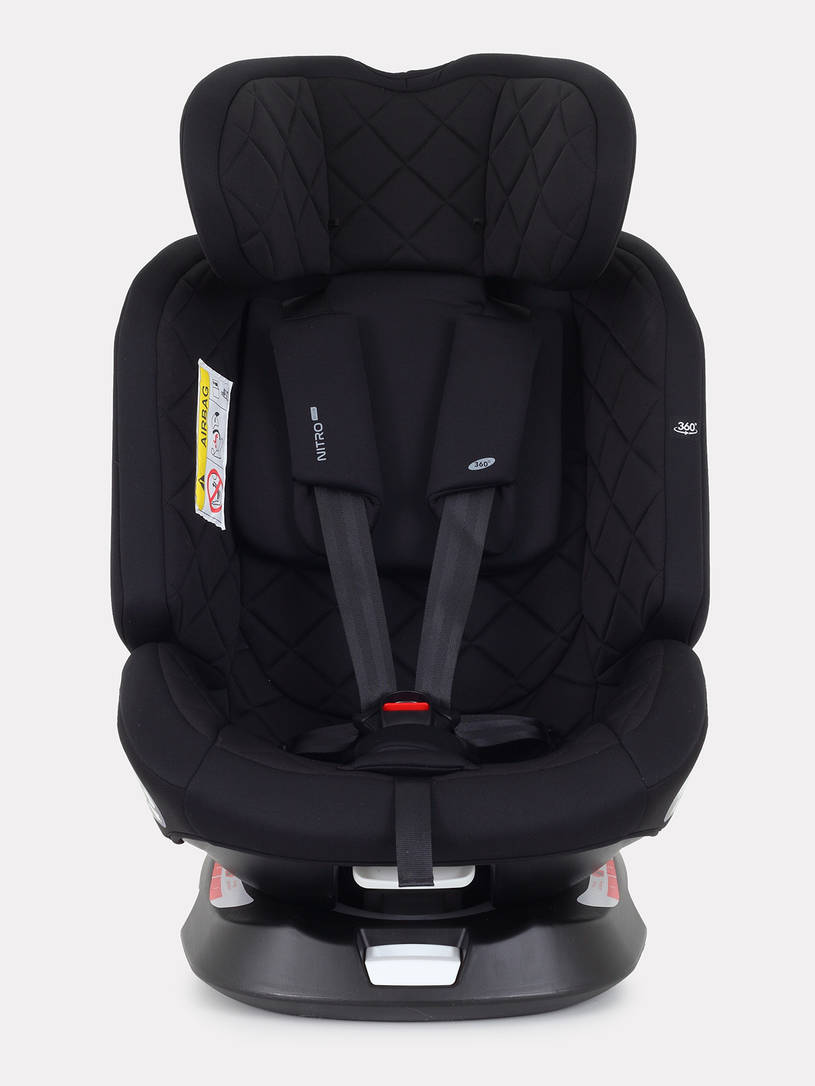 Автокресло Rant Nitro Plus isofix группа 0/1/2/3 (0-36 кг) Black