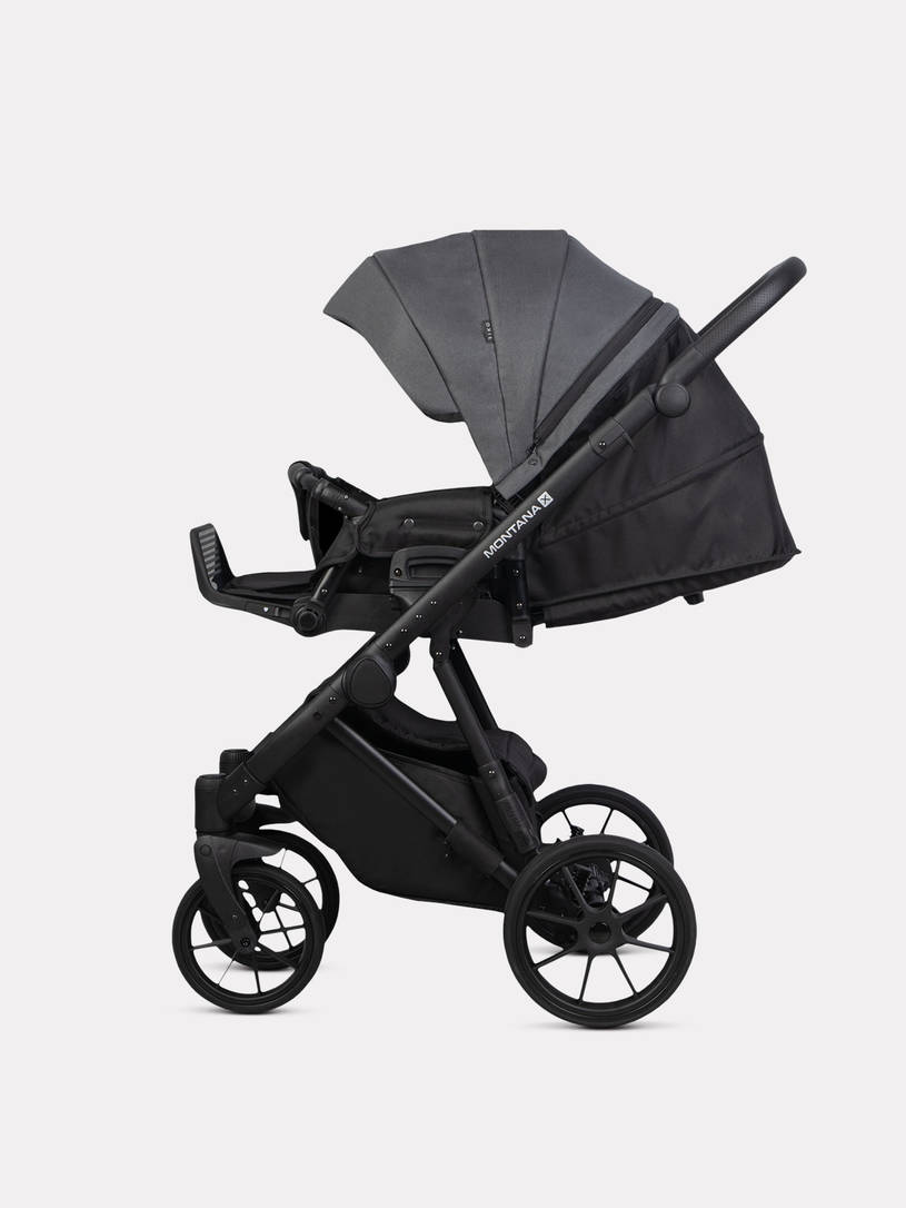 Коляска 2 в 1 Riko Basic Montana X 53 Dark grey