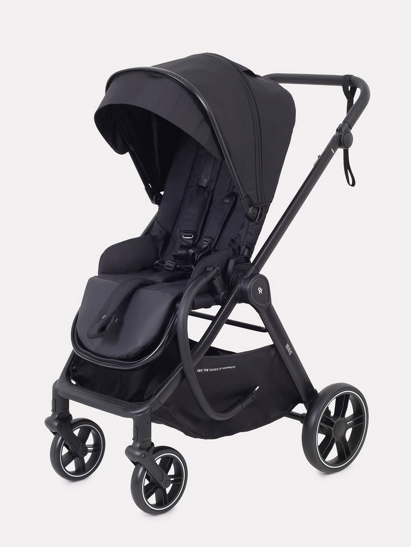 Коляска 2 в 1 Rant Basic Wave Black