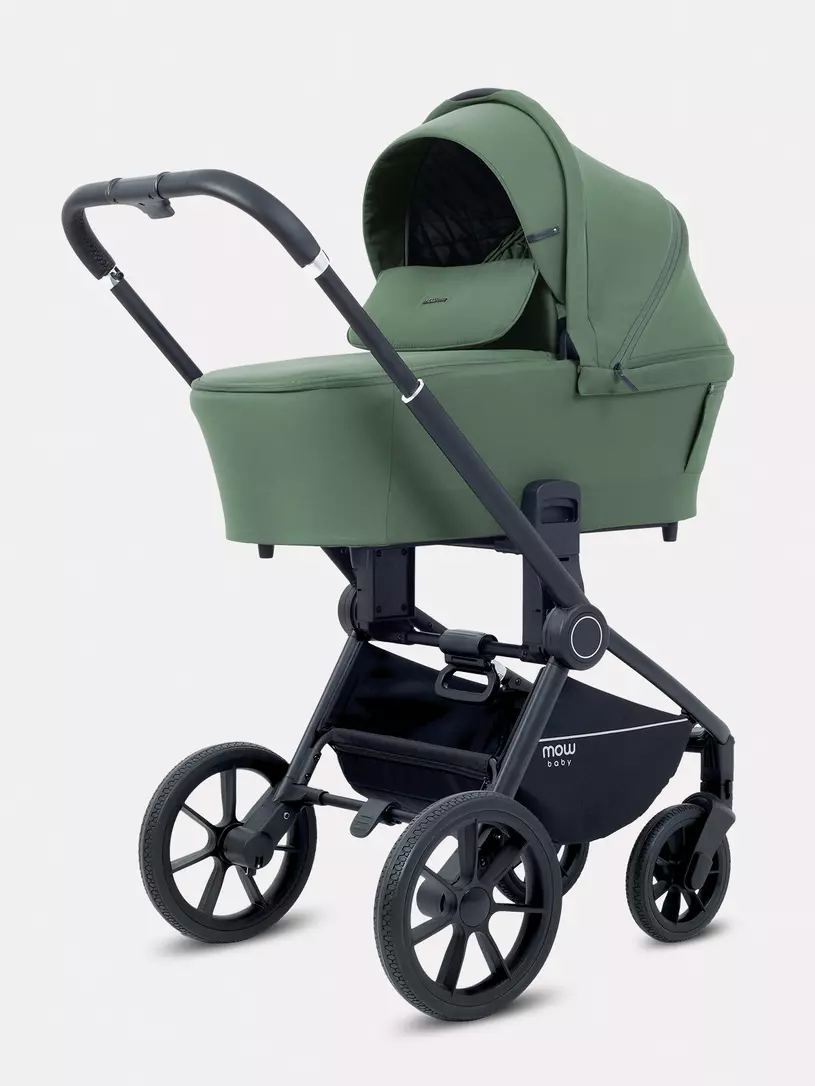 Коляска 3 в 1 Mowbaby Zoom PU Olive