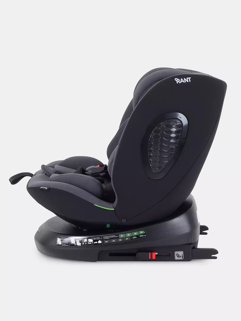 Автокресло Rant Helix isofix группа 0/1/2/3 (40-150 см; 0-36 кг), Grey