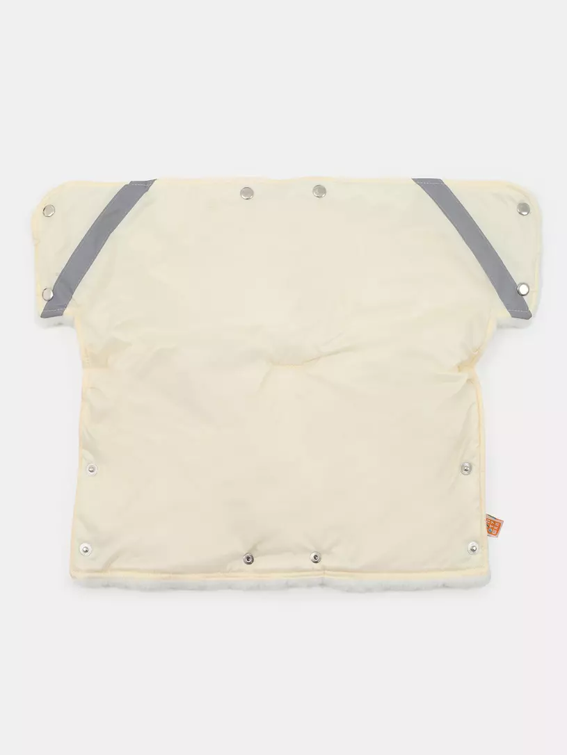 Муфта для рук на коляску Топотушки бежевый