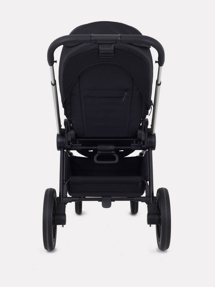 Коляска 2 в 1 MOWBaby ZOOM PU RA086 Silver Black