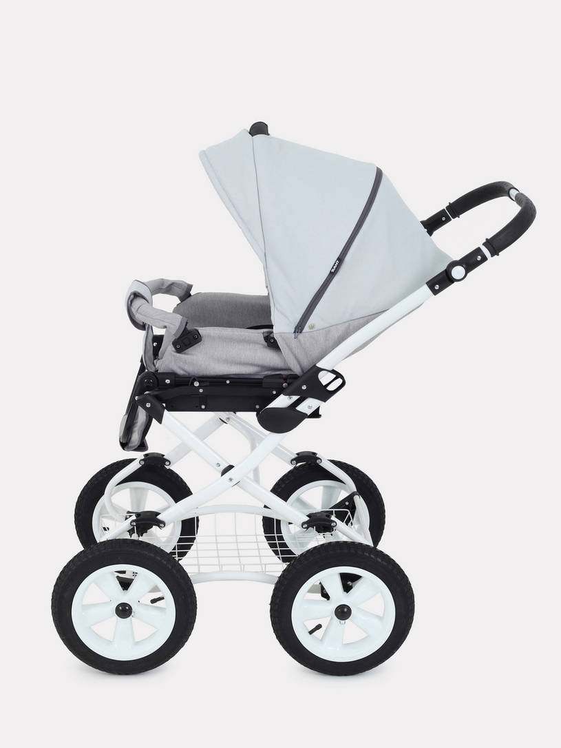 Коляска 2 в 1 Rant Dream Classic 02 светло-серый
