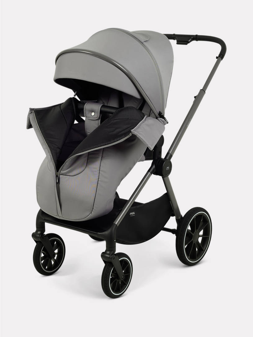 Коляска 2 в 1 Mowbaby Amber PRO Grey