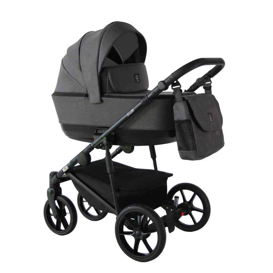 Детская коляска Sevillababy Alterro 2 в 1 темно-серый