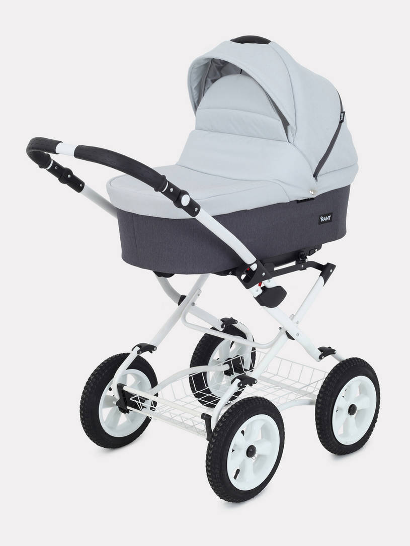 Коляска 2 в 1 Rant Dream Classic 01 графит-серый