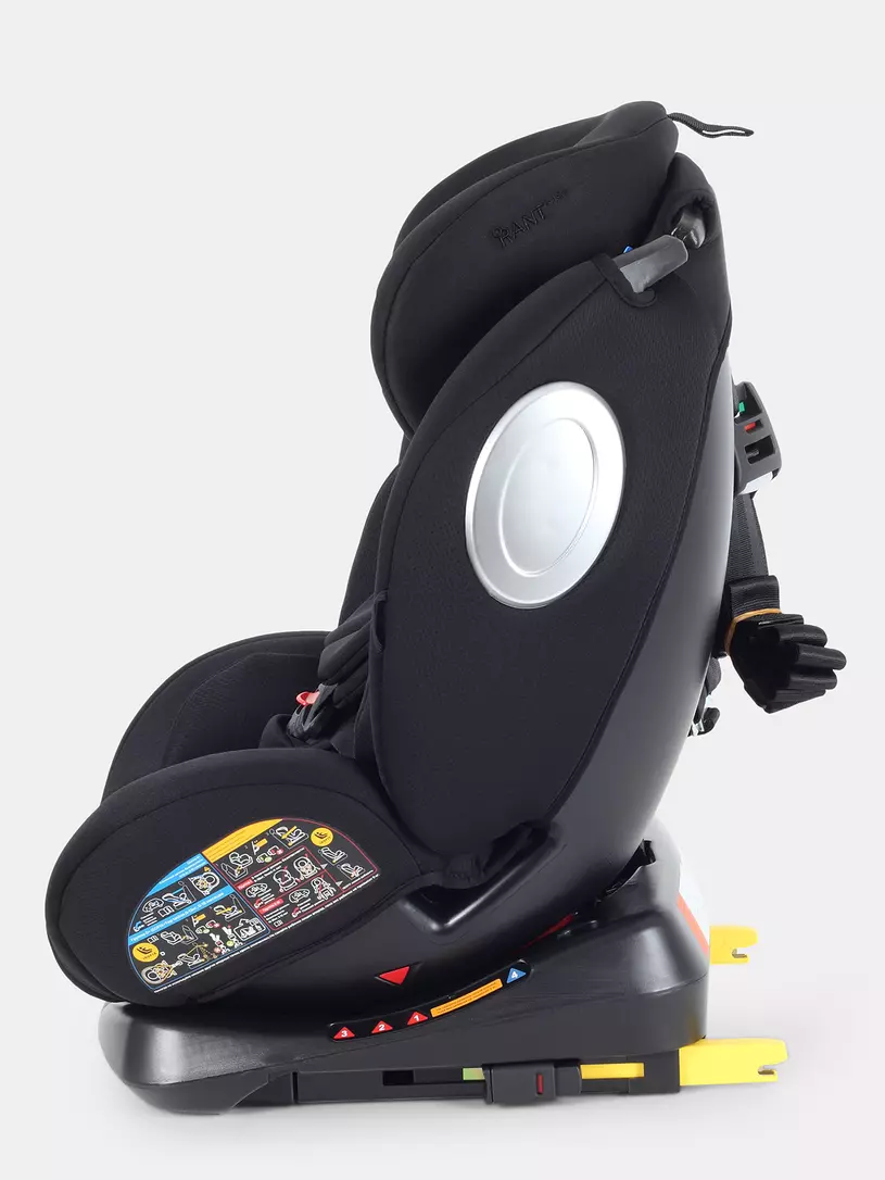 Автокресло Rant Basic Twist Next isofix группа 0+/1/2/3 (0-36 кг) Black