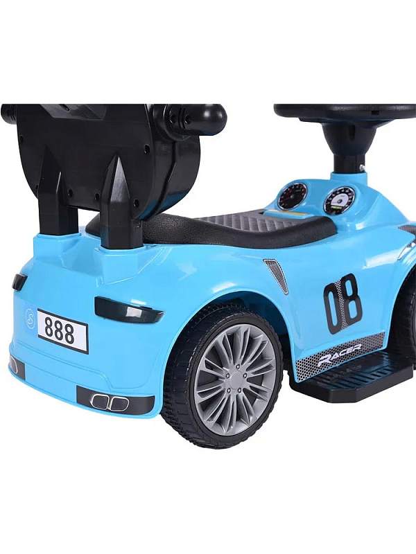 Детская каталка Sevillababy Racer 3 в 1 с ручкой 8189 blue/синий