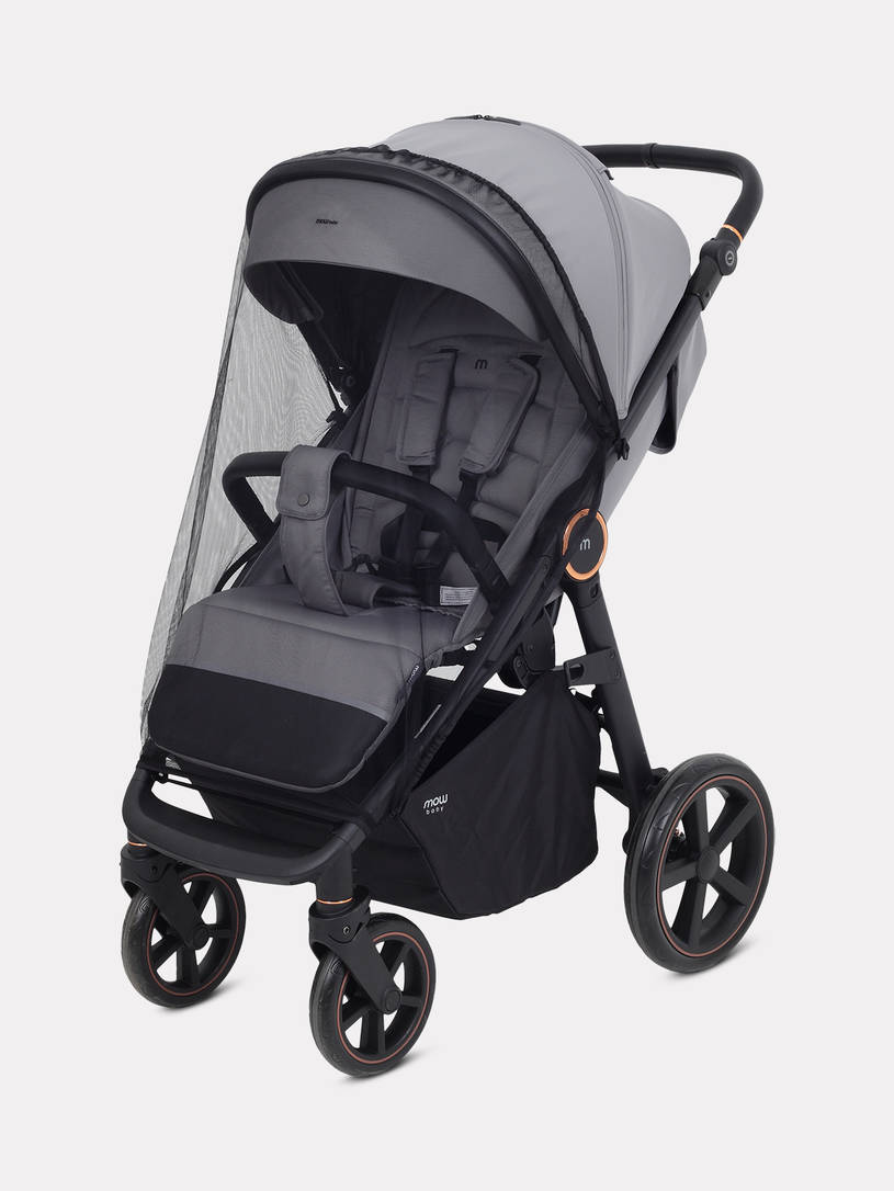Коляска прогулочная Mowbaby Trail 2025 Black