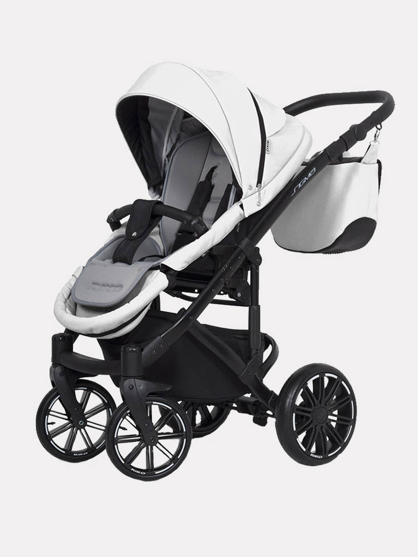 Коляска 2 в 1 Riko Sigma 08 white