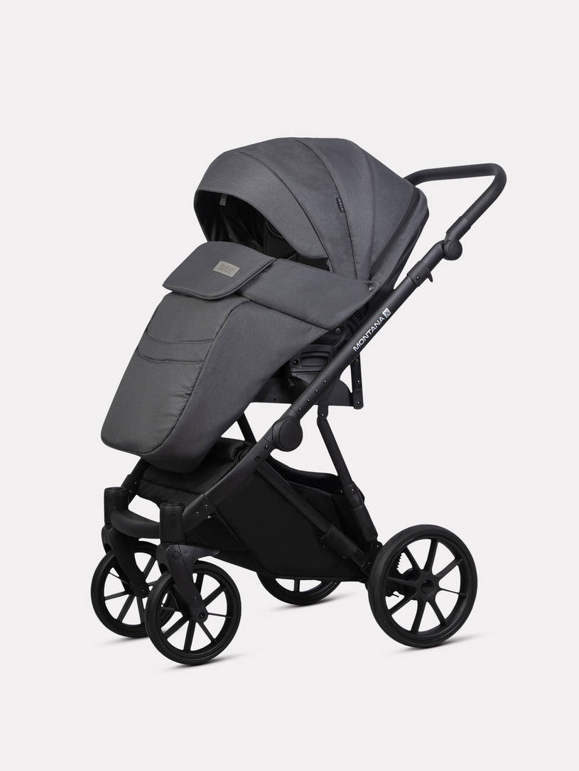 Коляска 2 в 1 Riko Basic Montana X 53 Dark grey
