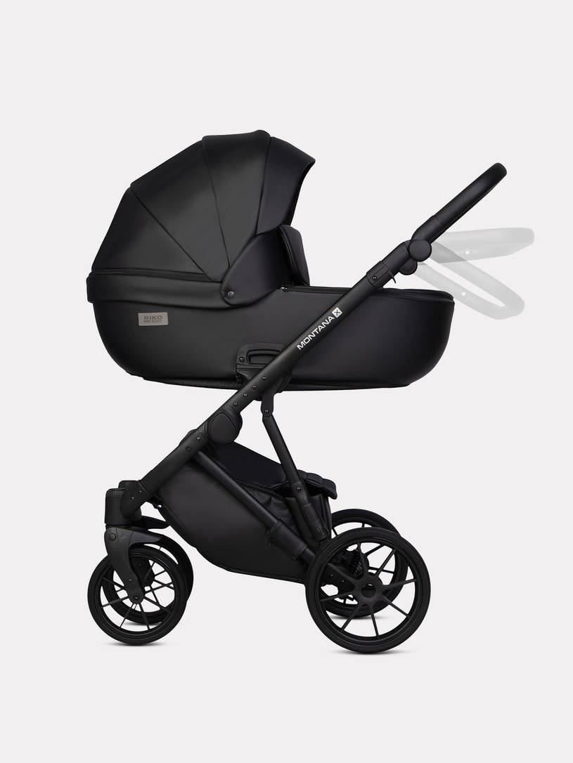 Коляска 3 в 1 Riko Basic Montana X Ecco 12 Black