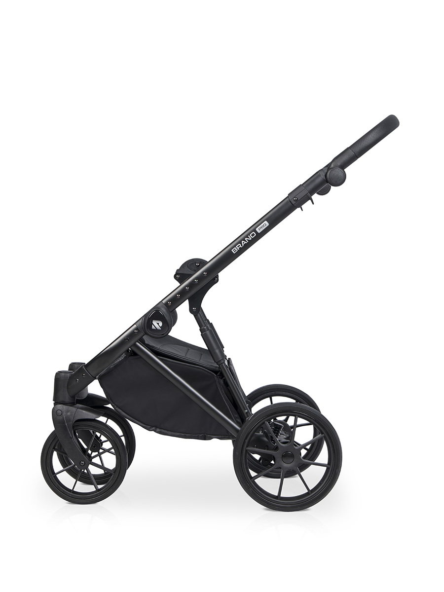 Коляска 3 в 1 Riko Brano Pro, 02 Сrystal blue