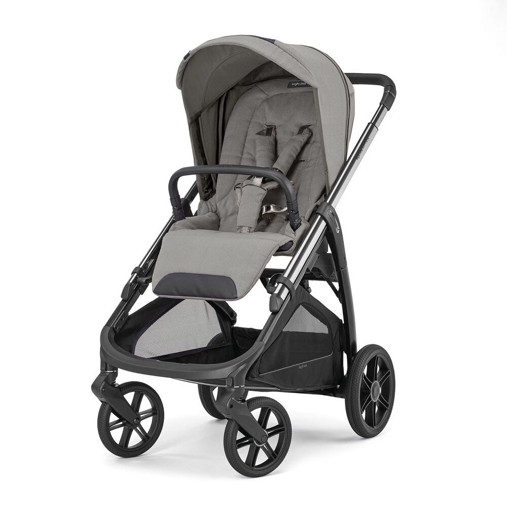 Коляска 3 в 1 Inglesina Aptica New 2025 + Автокресло Inglesina Darwin i-Size (0-13 кг), Platinum Grey (Серый)