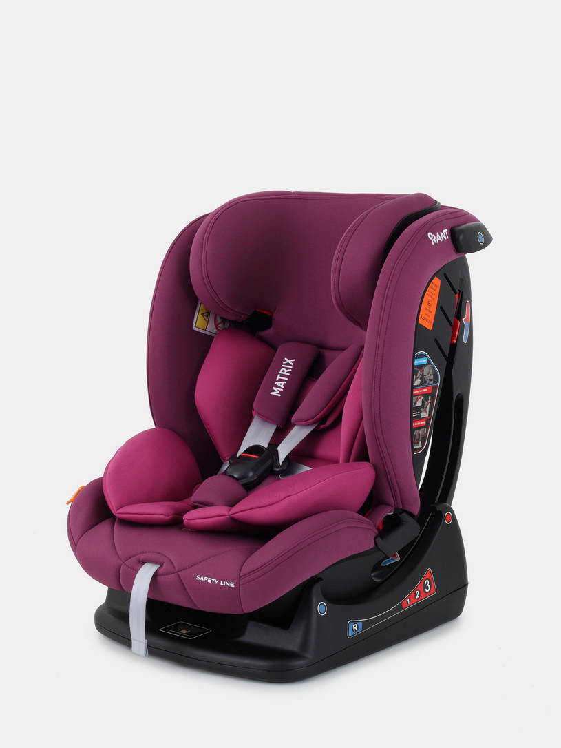 Автокресло Rant Matrix Safety Line 0/1/2/3 (0-36 кг) velvet purple