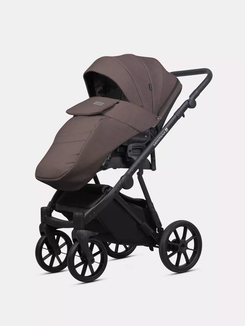 Коляска 2 в 1 Riko Basic Montana X 01 коричневый