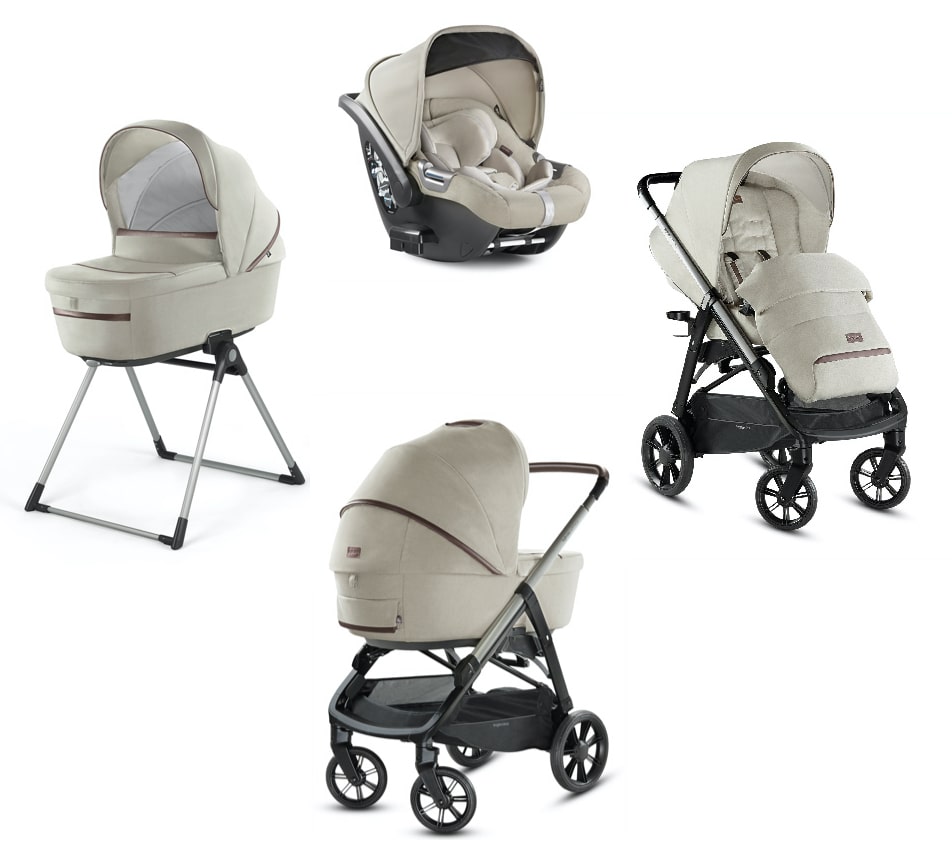 Коляска Aptica System Quattro 4 в 1 на шасси Aptica Black (AA70N0CMB + AE70N0000)