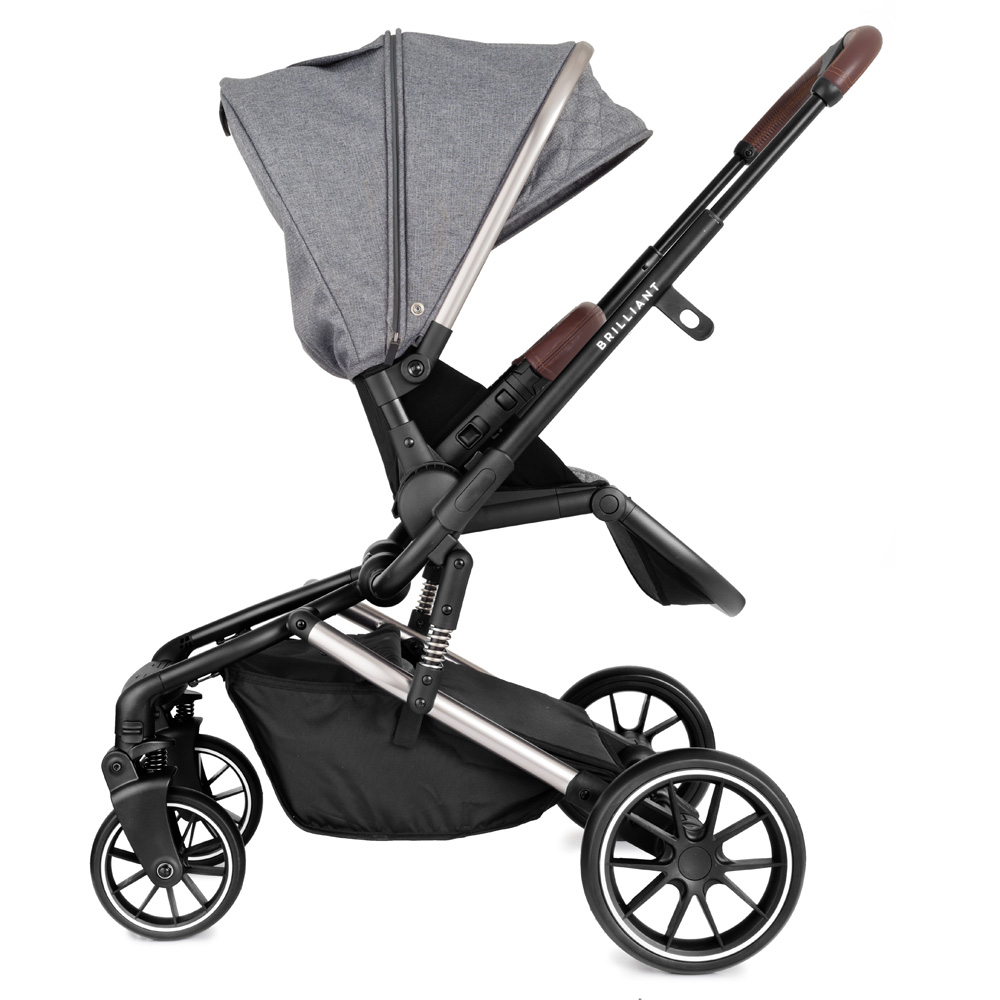 Коляска 2 в 1 Rant Brilliant Koala Grey темно-серый