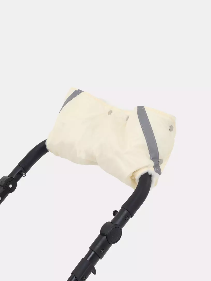 Муфта для рук на коляску Топотушки бежевый