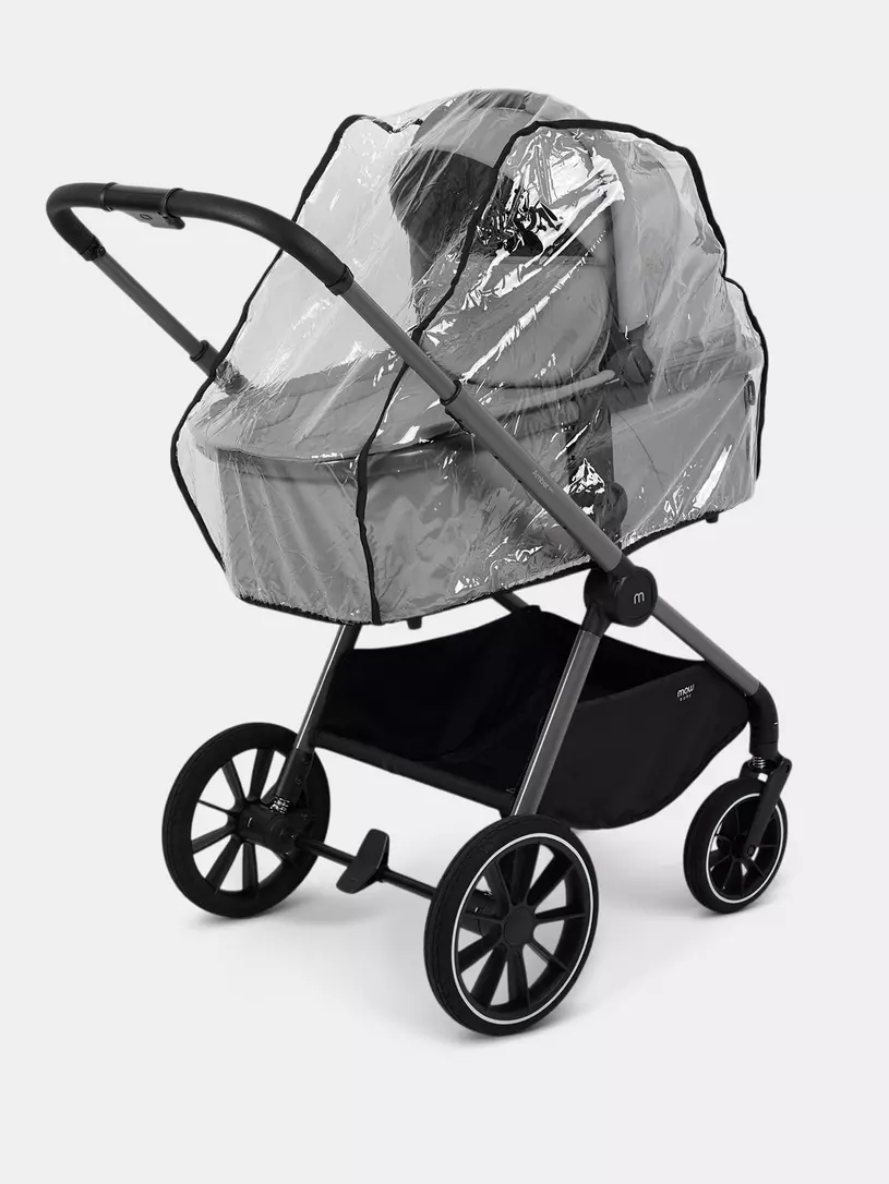 Коляска 3 в 1 Mowbaby Amber PRO Grey