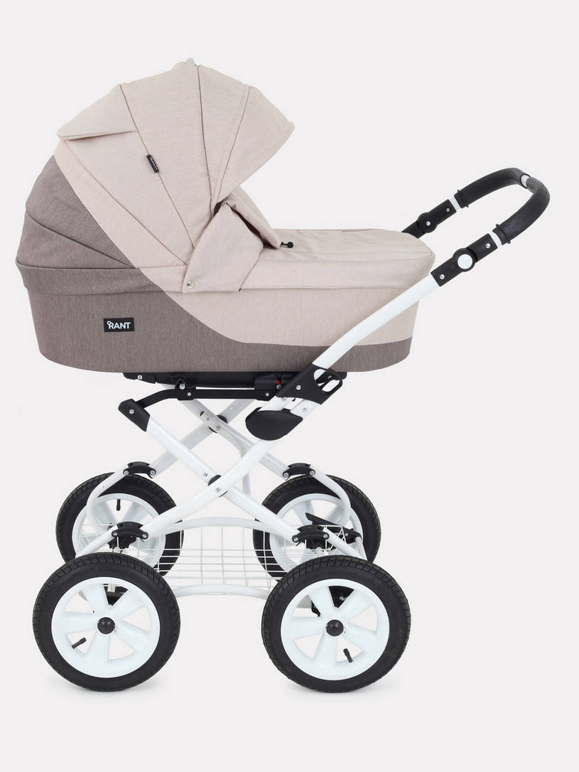 Коляска 2 в 1 Rant Siena Classic 10 коричнево-бежевый