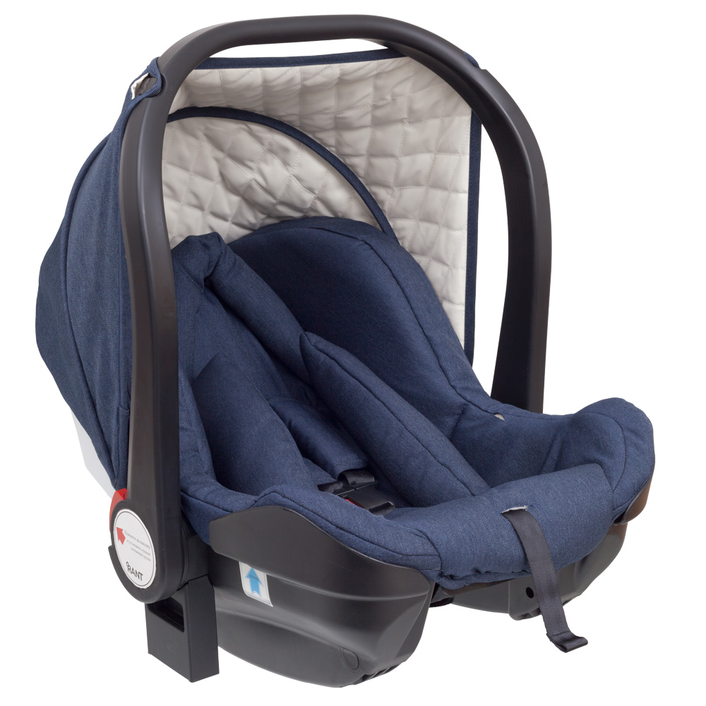 Коляска 3 в 1 Rant Flex Grand Jeans Blue синий