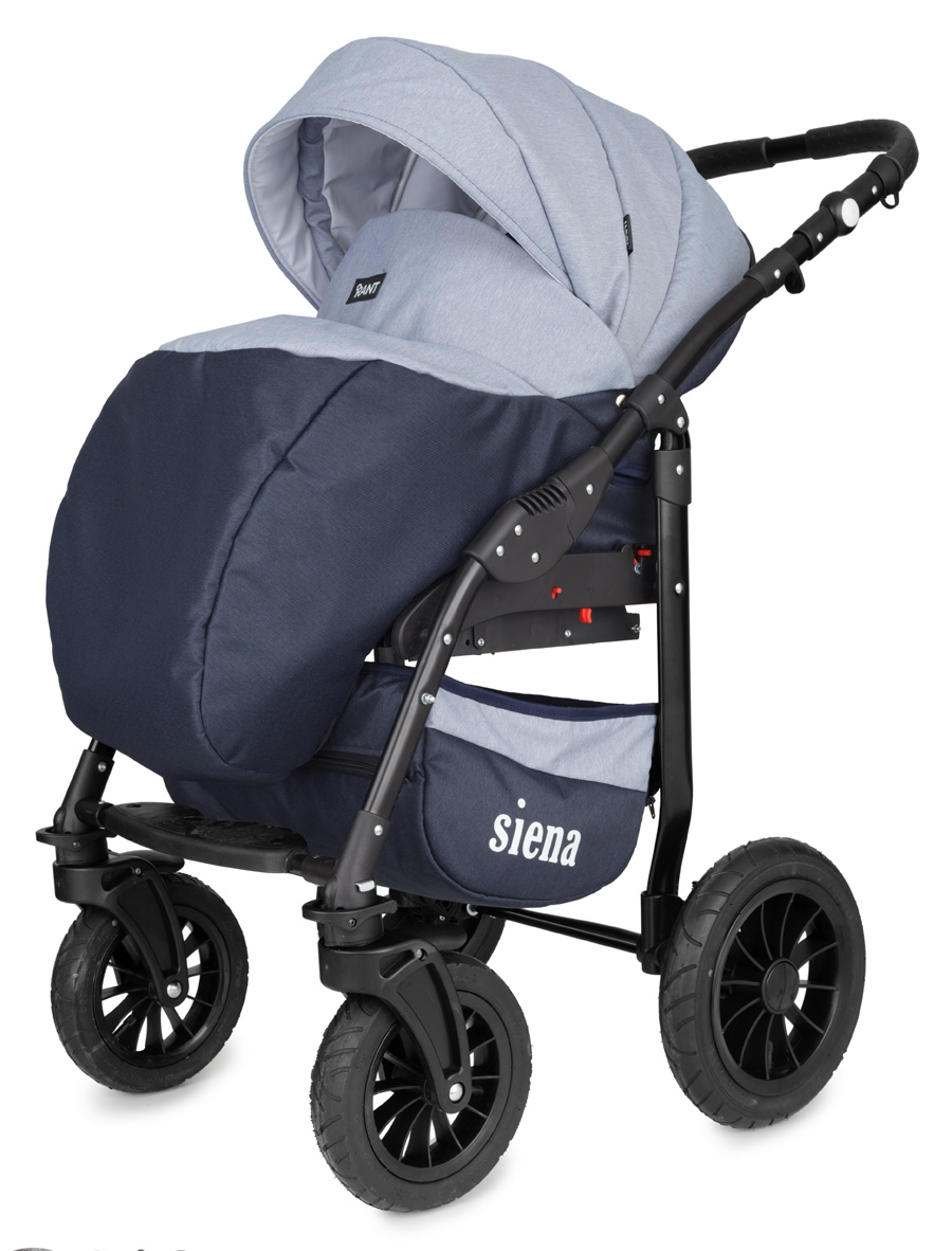 Коляска 3 в 1 Rant Siena 01 синий