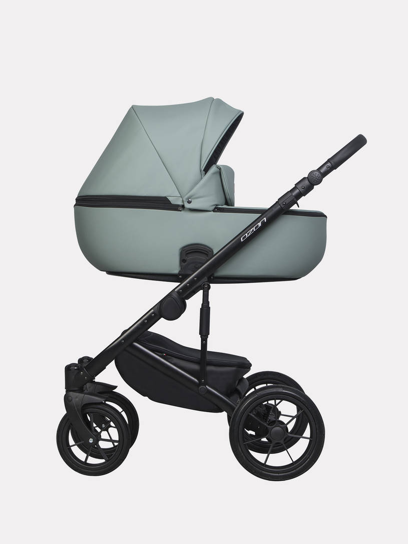 Коляска 2 в 1 Riko Basic Ozon Pastel 05, оливковый