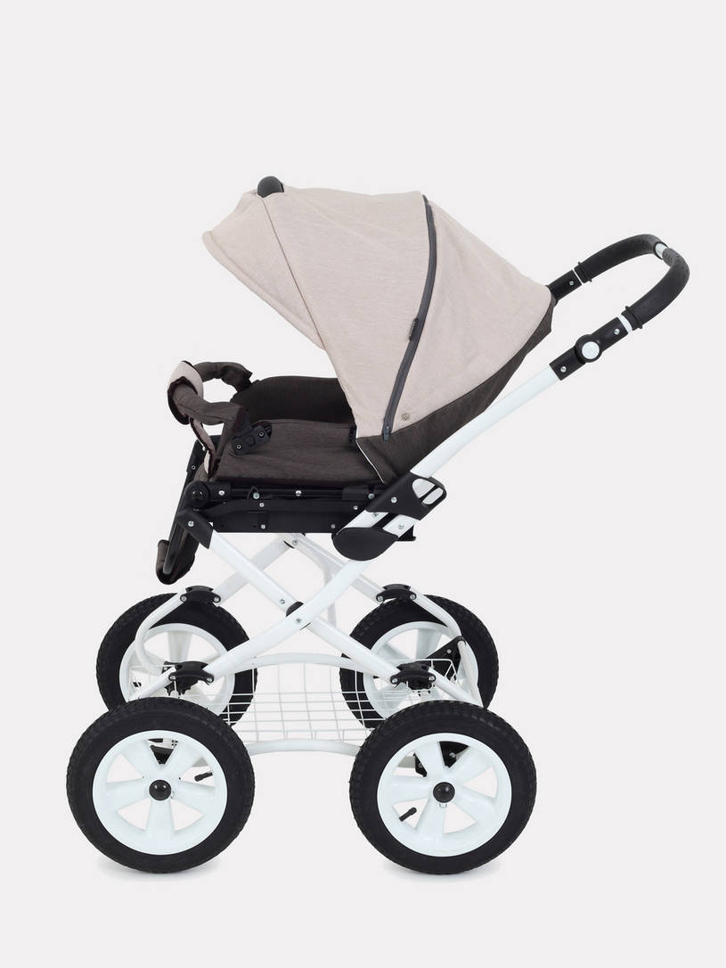 Коляска 2 в 1 Rant Dream Classic 05 коричневый-бежевый