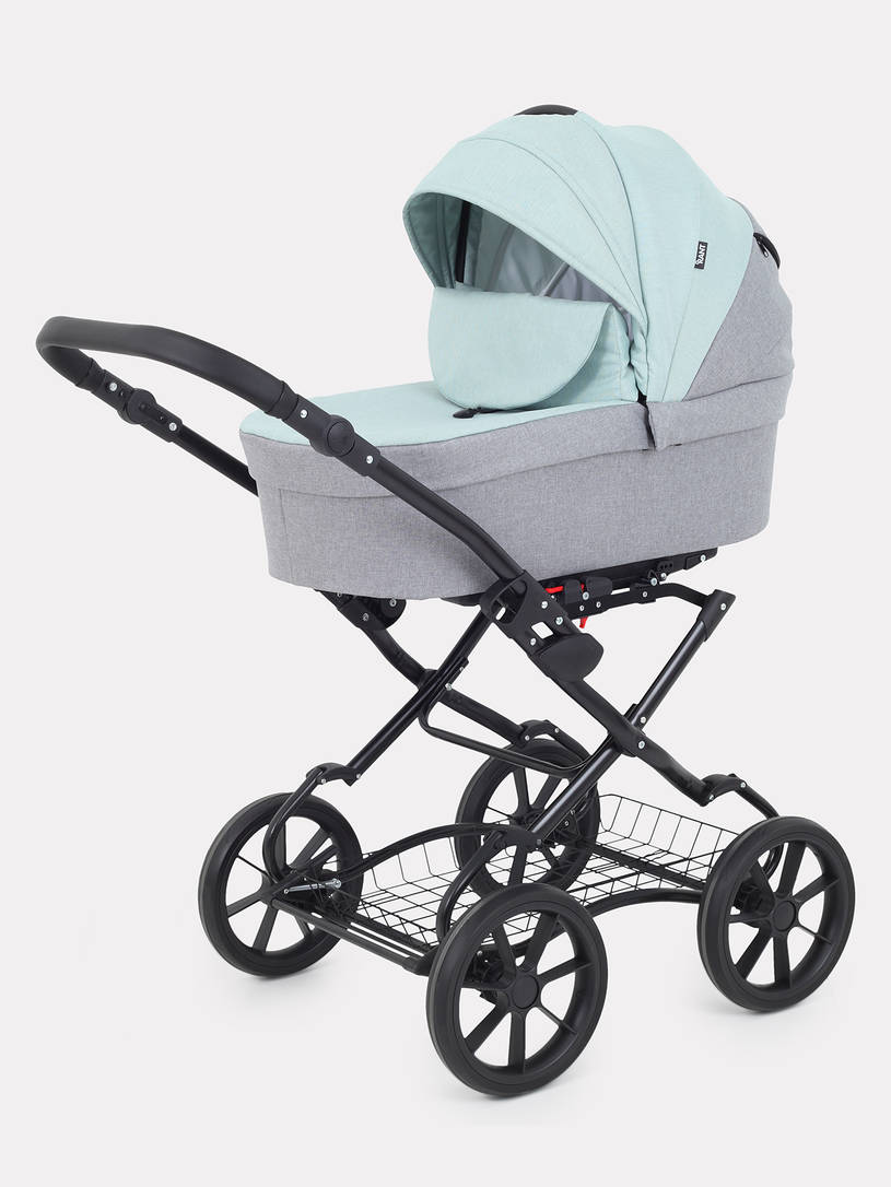 Коляска 2 в 1 Rant Dream Classic 2024 10 серый-ментоловый