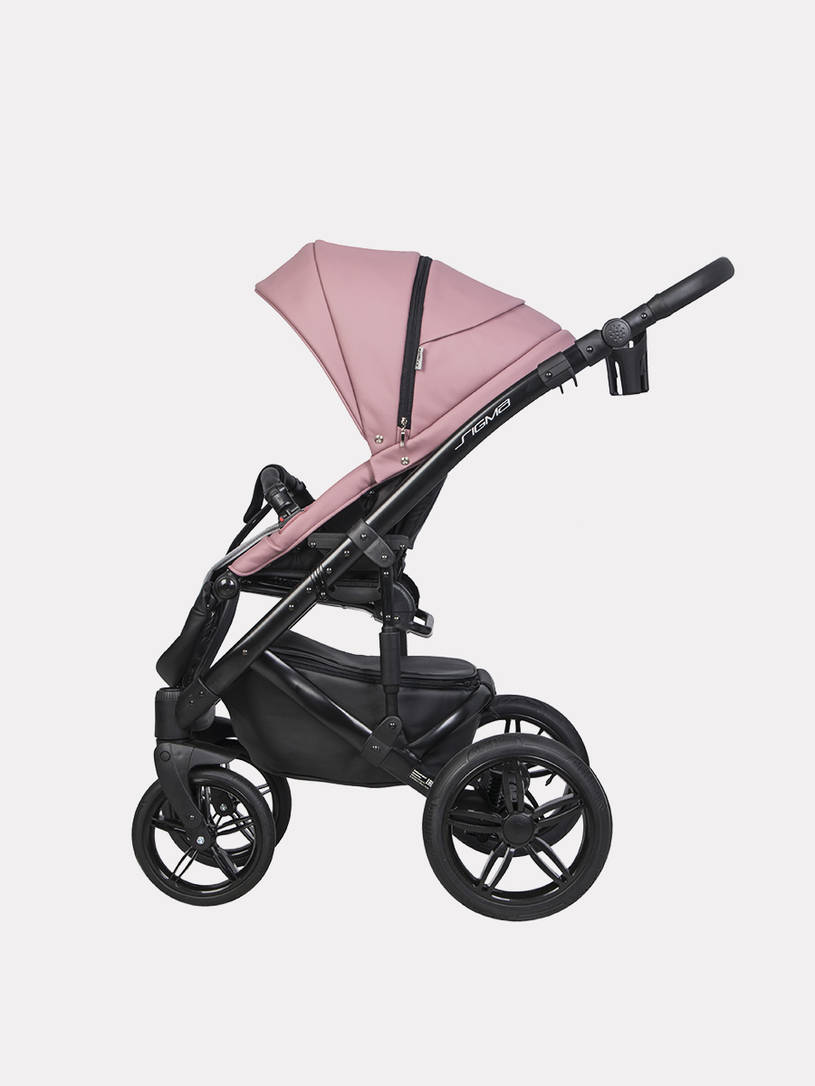 Коляска 3 в 1 Riko Sigma Pro Energy pink