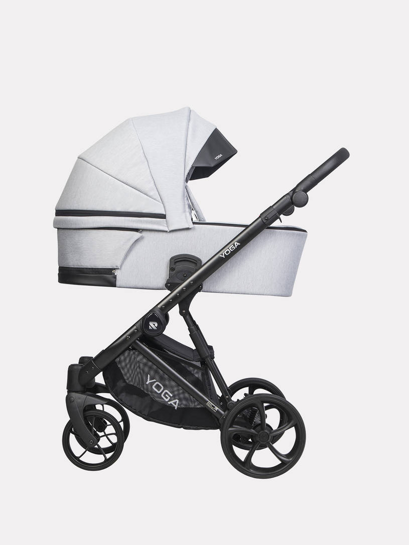 Коляска 2 в 1 Riko Basic YOGA, 03 СЕРЫЙ