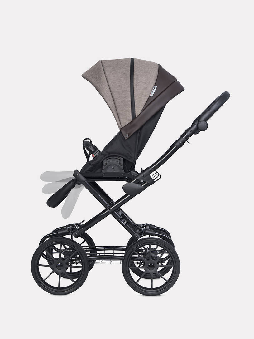 КОЛЯСКА 2 В 1 RIKO BASIC PACCO CLASSIC 07 MOKKA