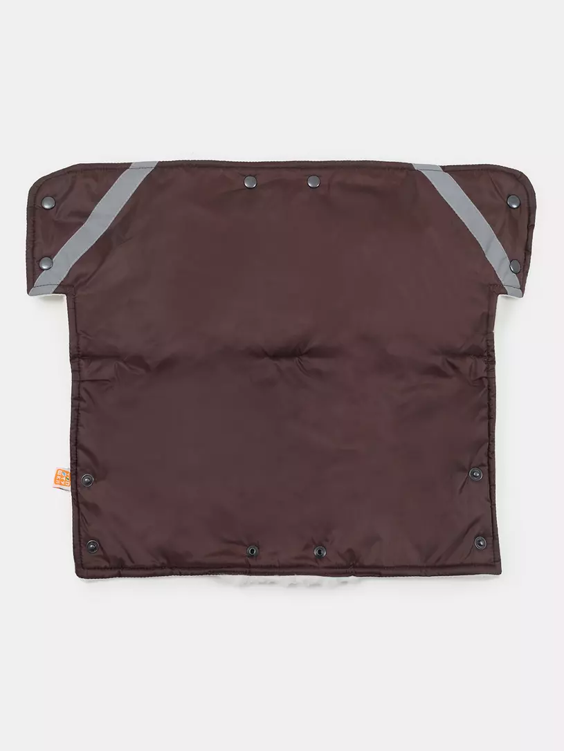 Муфта для рук на коляску Топотушки коричневый