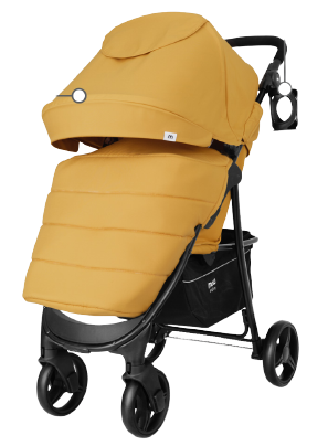 Коляска прогулочная Mowbaby Cross RA080 Ginger. Цвет: Оранжевый