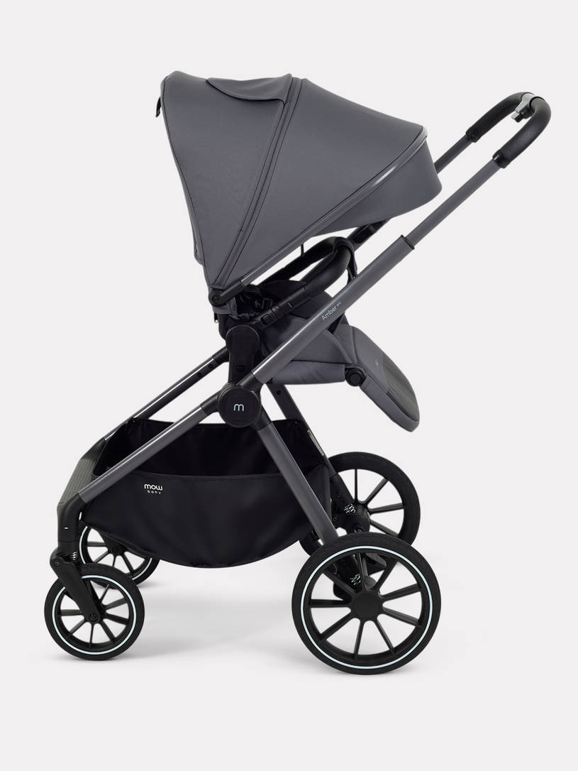 Коляска 2 в 1 Mowbaby Amber PRO Graphite