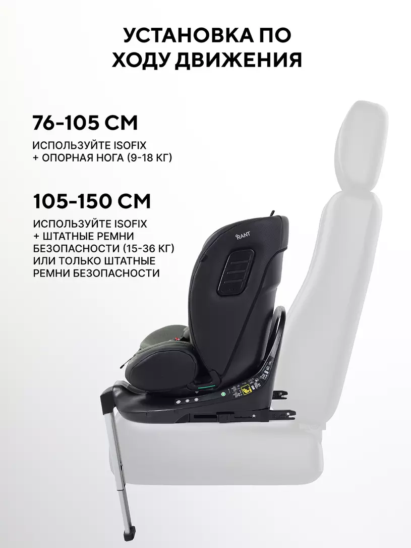 Автокресло Rant Skyline Pro Isofix (40-150 см) Green
