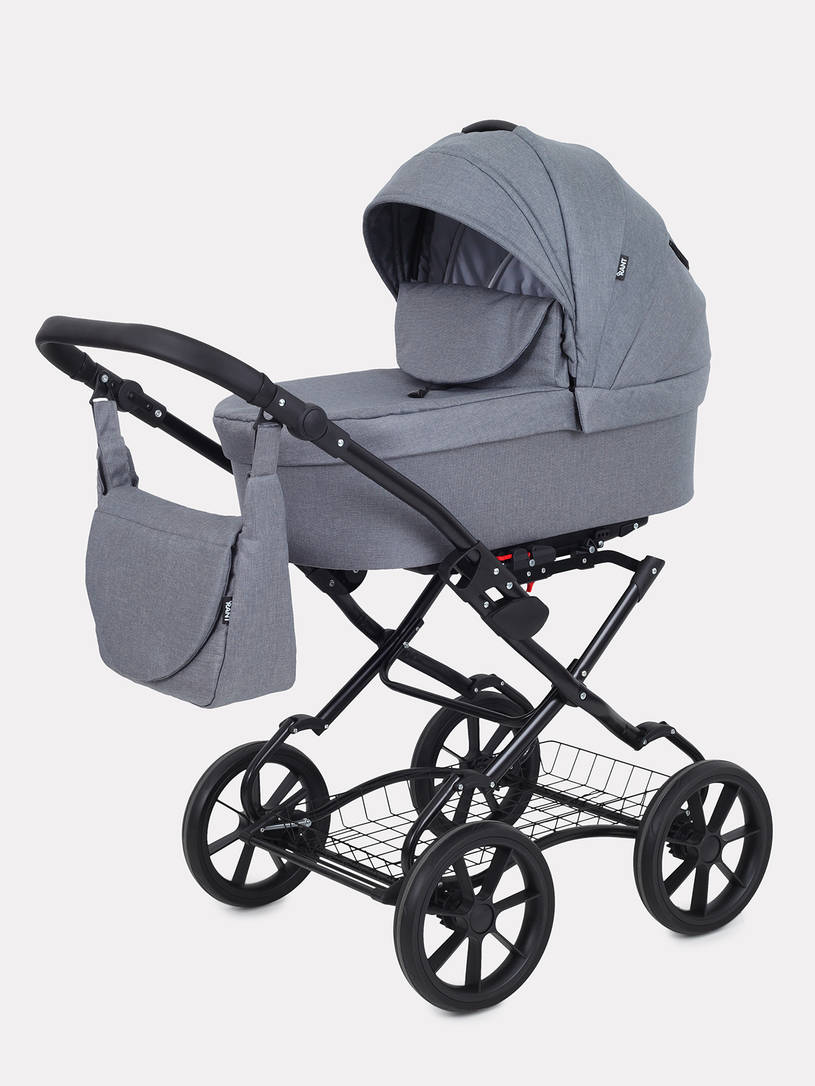 Коляска 2 в 1 Rant Dream Classic 2024 07 серый