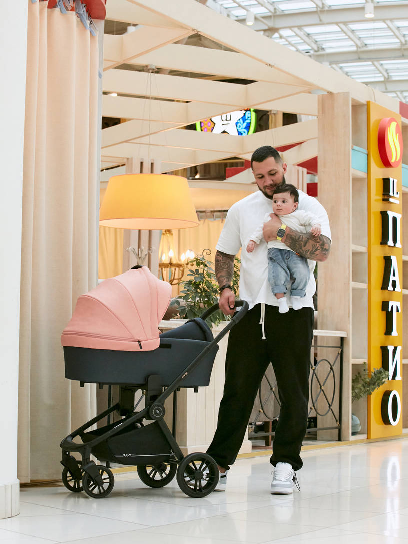 Коляска 3 в 1 Rant Basic Energy Coral