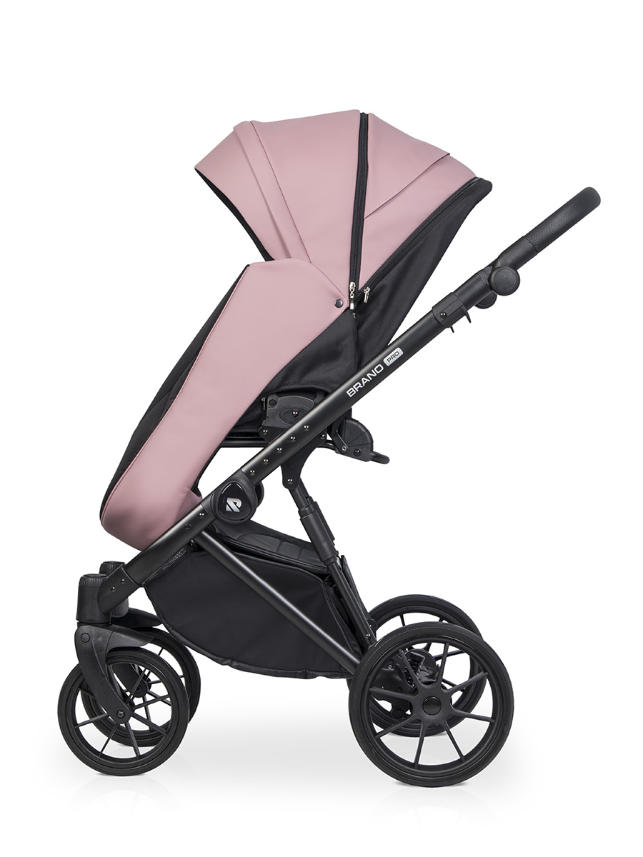 Коляска 3 в 1 Riko Brano Pro, 03 Energy pink