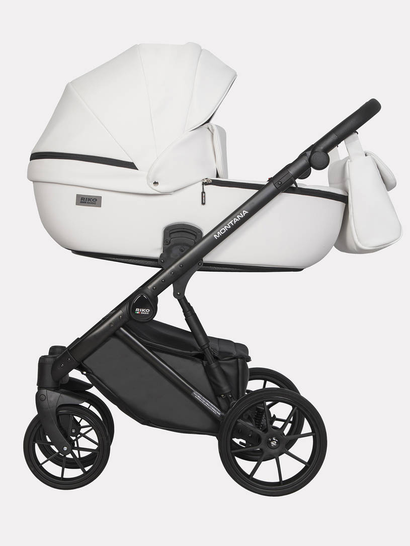 Коляска 2 в 1 Riko Basic Montana Ecco 11 white