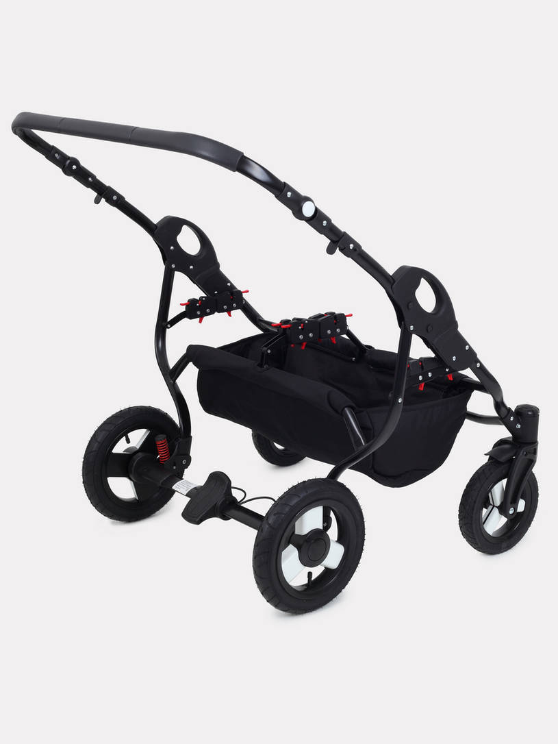 Коляска для двойни 2 в 1 Rant Dream Duo 08 серый-темно-зеленый