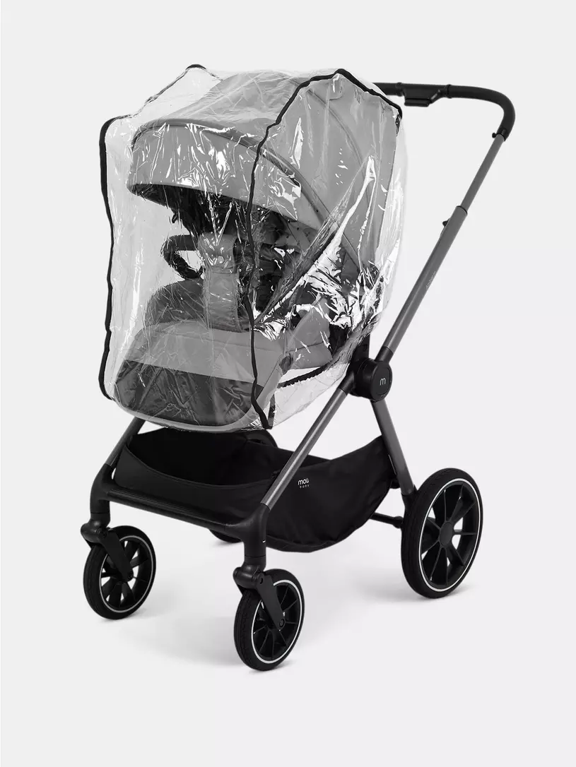 Коляска 3 в 1 Mowbaby Amber PRO Graphite