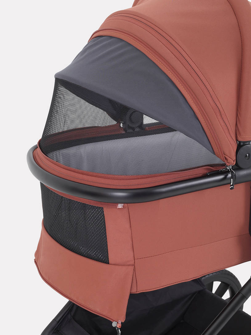 Коляска 2 в 1 Rant Moss Maroon brown