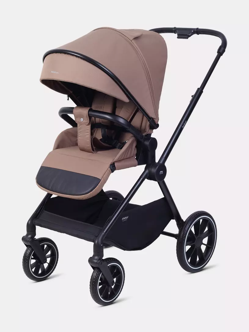 Коляска 3 в 1 Mowbaby Amber Coffee