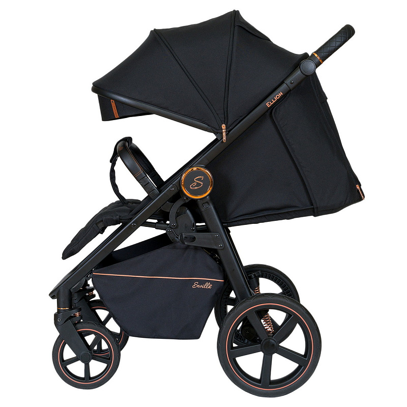 Детская прогулочная коляска Sevillababy Ellion черный