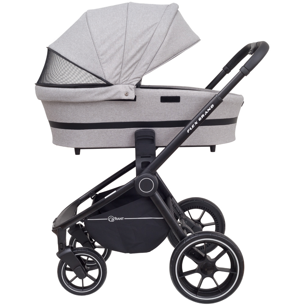 Коляска 3 в 1 Rant Flex Grand Mineral Silver темно-серый