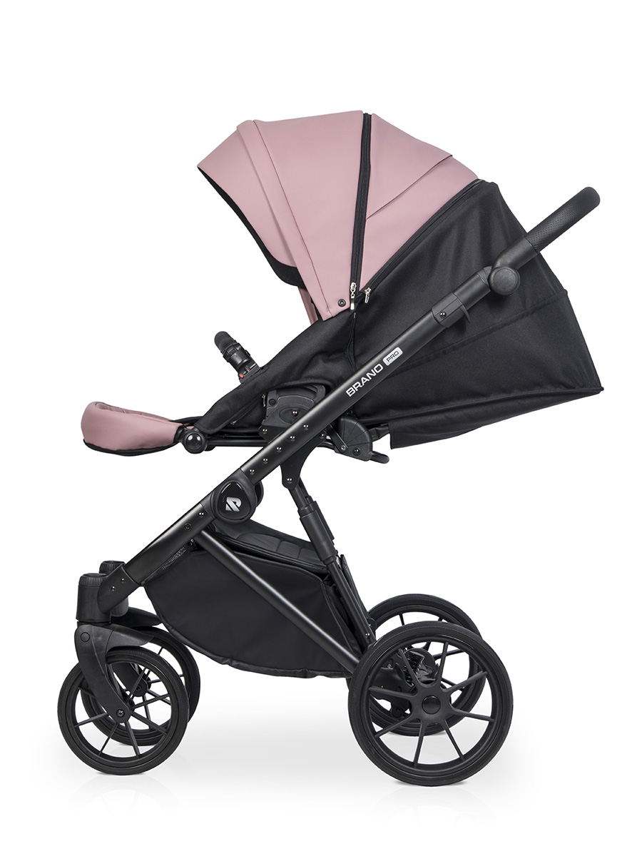 Коляска 3 в 1 Riko Brano Pro, 03 Energy pink